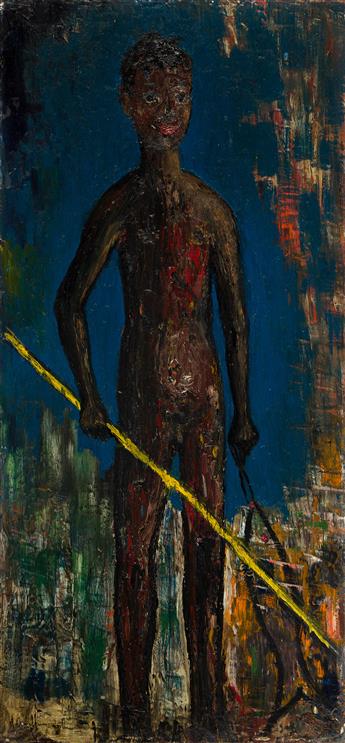 ALVIN HOLLINGSWORTH (1928 - 2000) Untitled (Fisherboy).                                                                                          